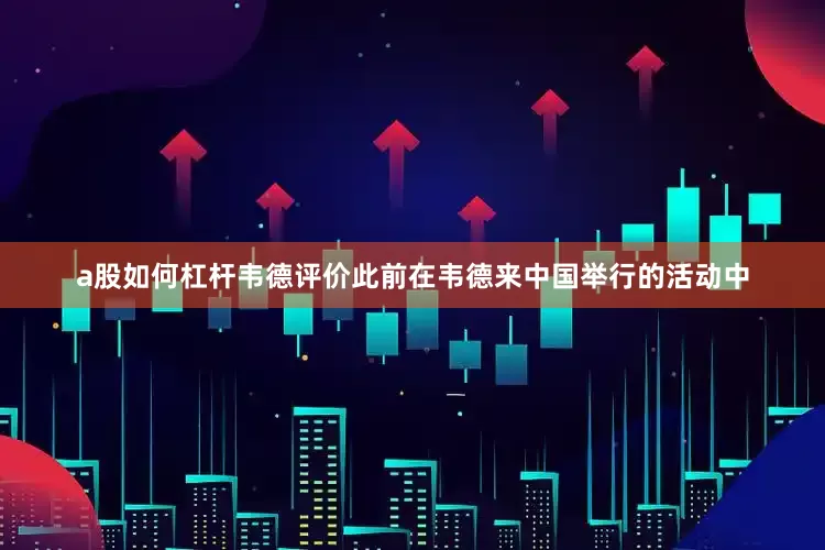 a股如何杠杆韦德评价此前在韦德来中国举行的活动中